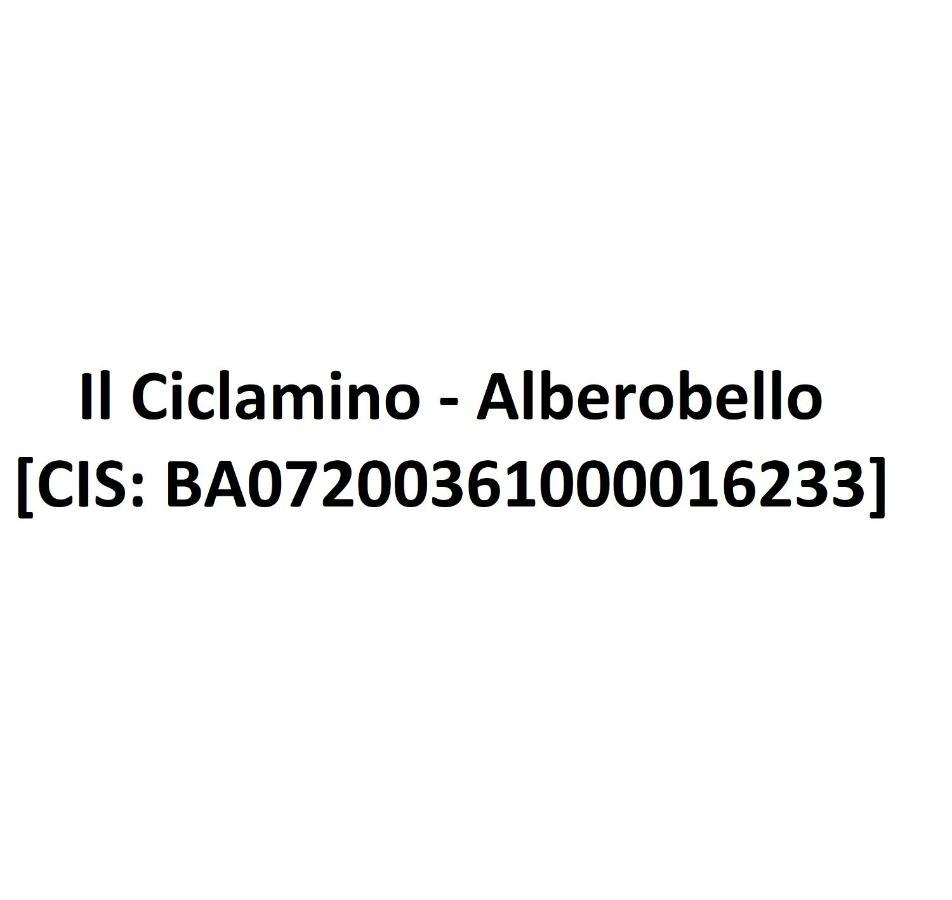 Il Ciclamino Bed & Breakfast Alberobello Exterior photo
